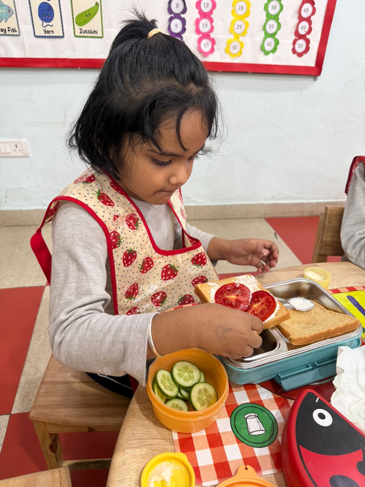 Sandwich Making Activity